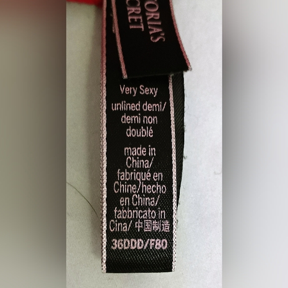 2 36DDD Victoria secret underwire lace bras - Picture 6 of 6